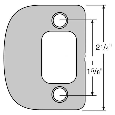 Kwikset Deadbolt Strike 85303-26D